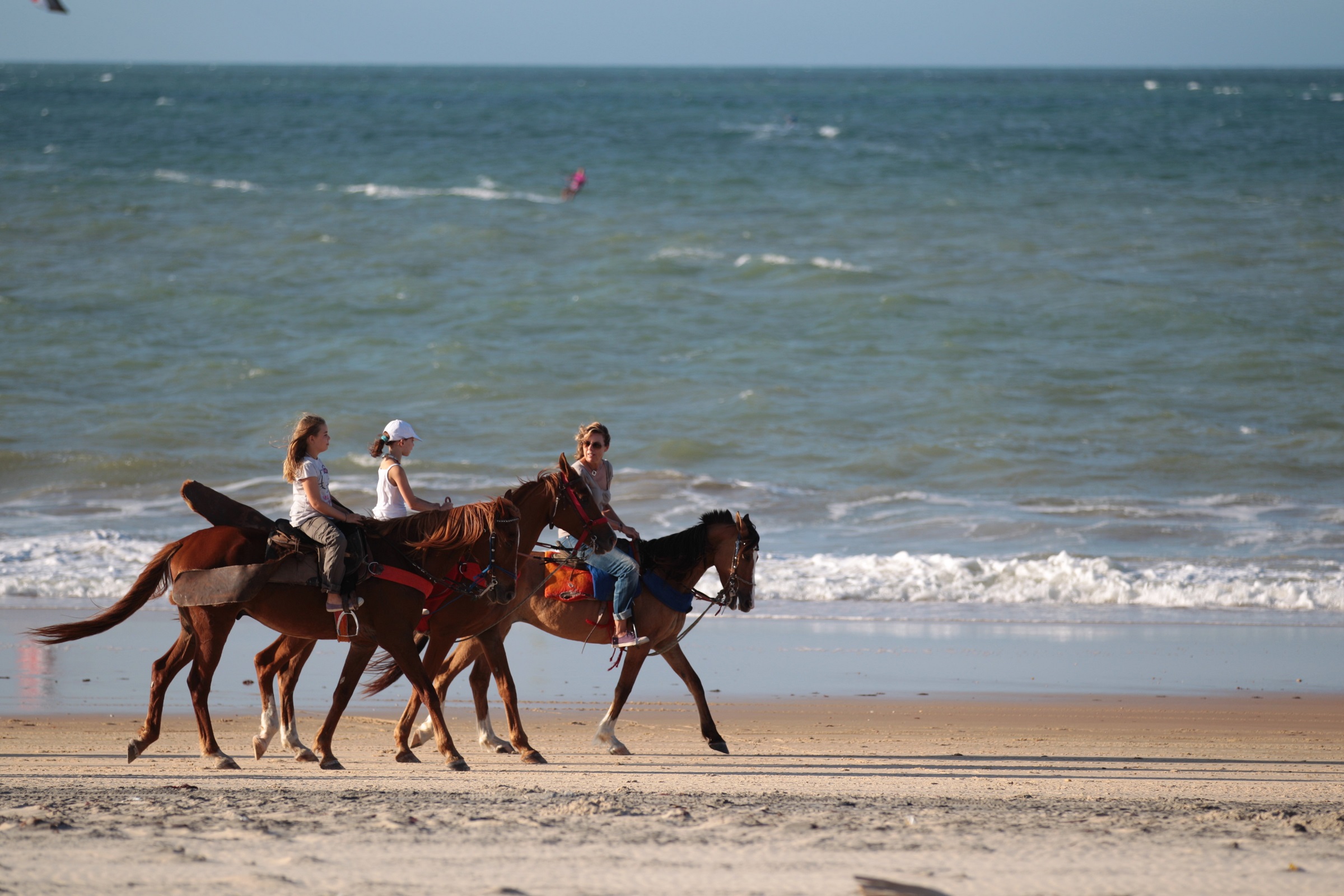 Reiten am Strand